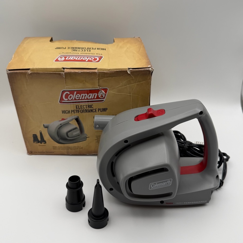 Coleman Electric‎ High Performance Pump ⚡️ 120V Air Inflator & Deflator Tested